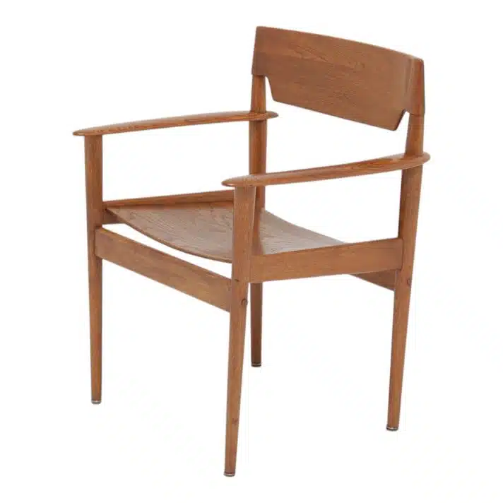 Grete Jalk Oak PJ4-2 Armchair