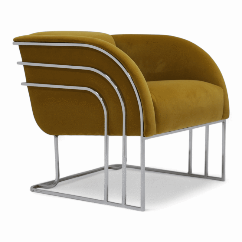 Mid-century George Mergenov lounge chair