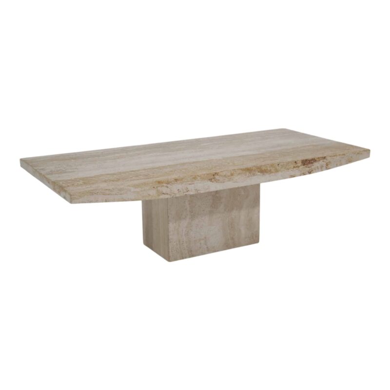 Italian Travertine Coffee Table